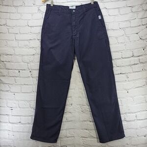 Tyndale Flame‎ Resistant Work Pants Mens W31 L30 Navy Blue Uniform CAT 2